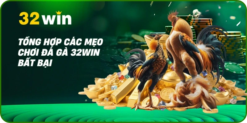 Tổng hợp các mẹo chơi đá gà 32Win bất bại